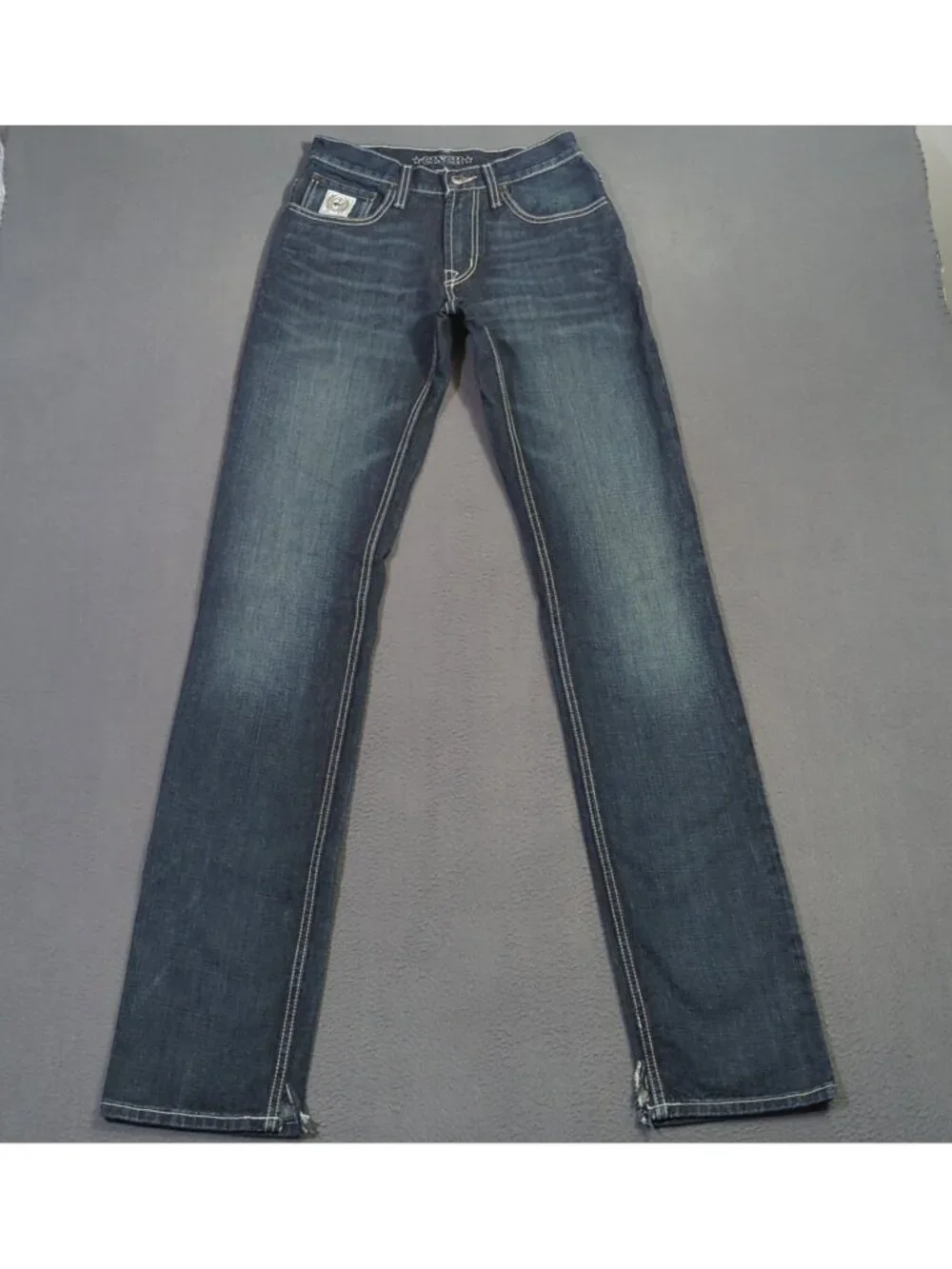 Cinch Jeans Men's 28x40 Blue Western Denim White Label Straight Cowboy Rodeo